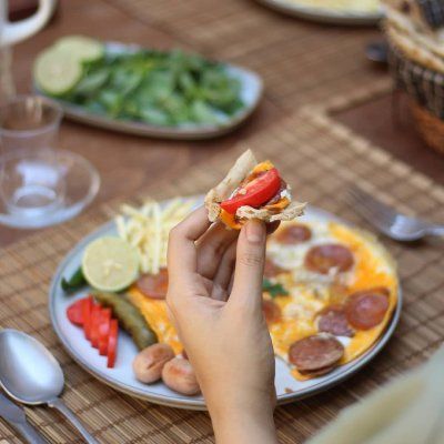 سوسیس تخم مرغ